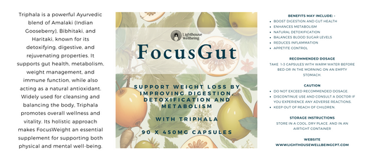 FocusGut - Support weight loss by improving digestion, detoxification and metabolism