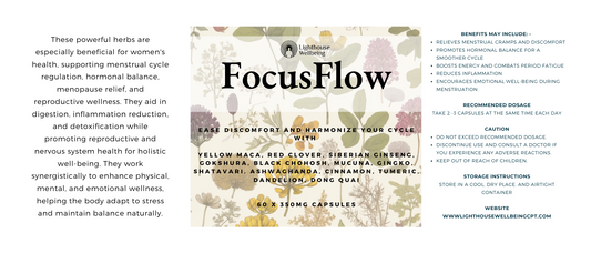 FocusFlow - Ladies, ease discomfort and harmonize your monthly cycle